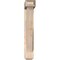 Ekena Millwork Traditional Craftsman Smooth Bracket w/ Offset Brace, Douglas Fir, 5 1/2"W x 26"D x 34"H BKT0604X26X34TRA04SDF - alternate 3